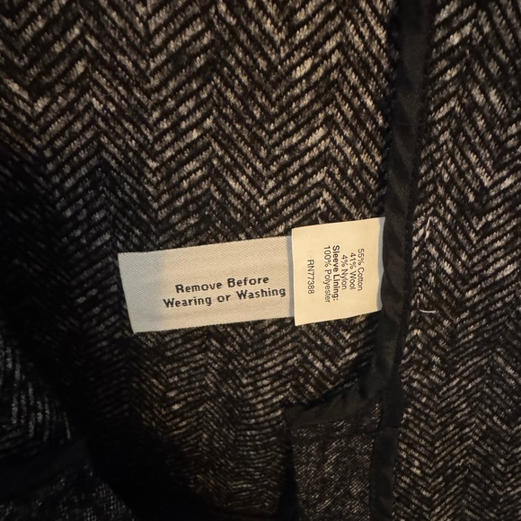 JCrew Women's Charcoal Double-Breasted Jacket - Picture 9 of 11